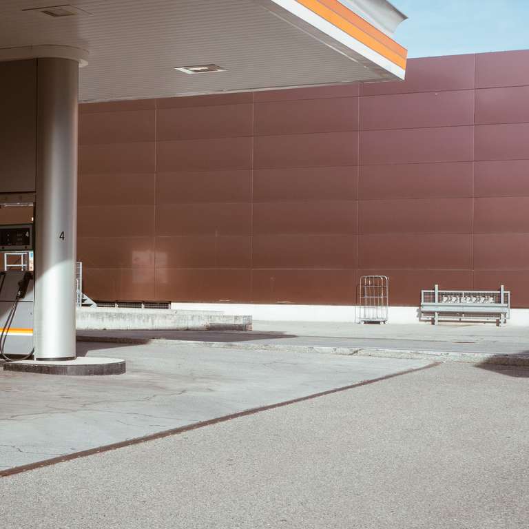 gas station