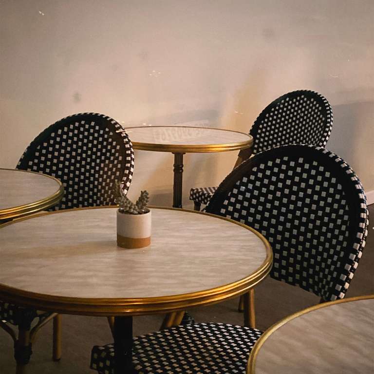 view of table and chairs