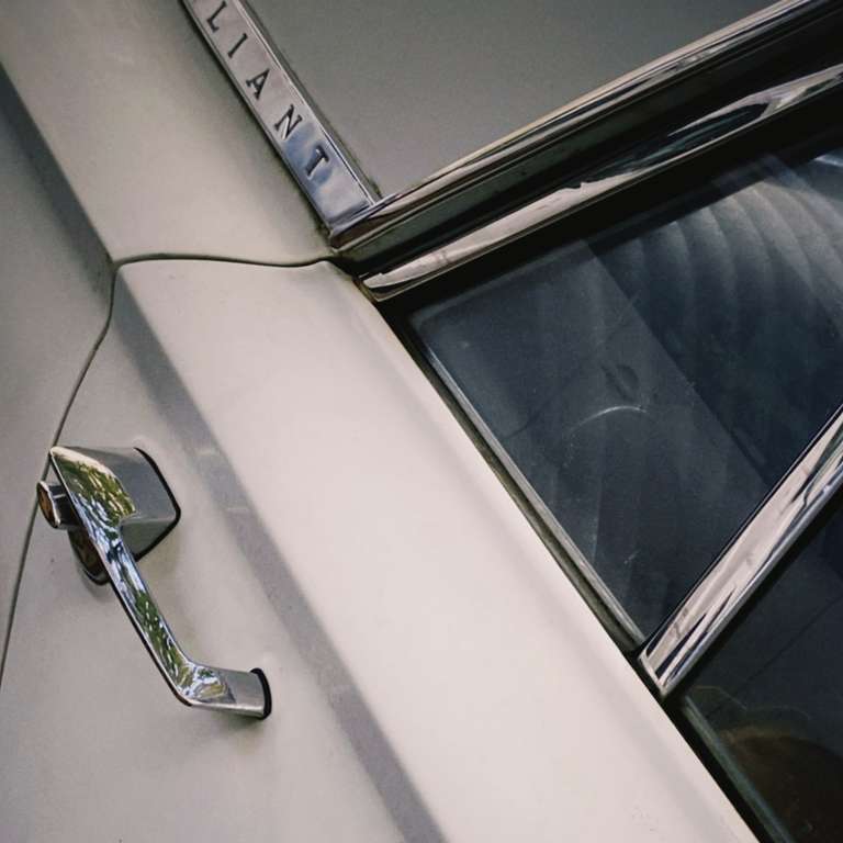 white car detail