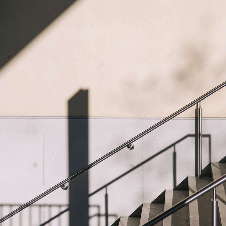 stair with shadows