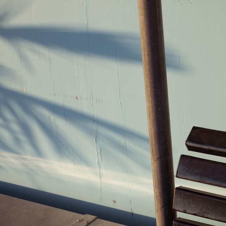 shadow and bench